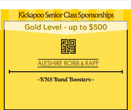  2025 Senior Class Gold Sponsorship
